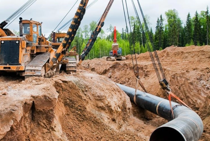Gas Pipe Line Project